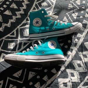 Girls hi-top Converse